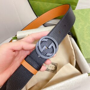 Gucci GG Marmont Reversible Belt Black