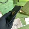 Gucci Animalier Card Case Black with Metal Bee For Men 4in/10cm GG 523685 DJ20T 1000 - Image 8