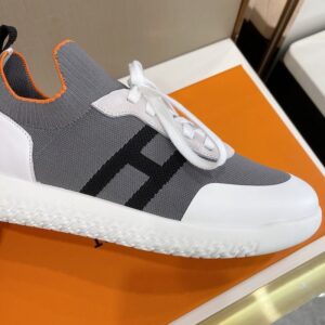 Alternative view of Hermes Depart Sneakers Grey/ White For Men
