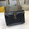 Saint Laurent Loulou Small Chain Bag In Matelassé "Y" Black For Women 9.8in/23cm YSL 494699DV7271000