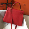 Hermes Kelly 28 Rouge Casaque Togo Bag For Women, Women's Handbags, Shoulder Bags 11in/28cm - Image 2
