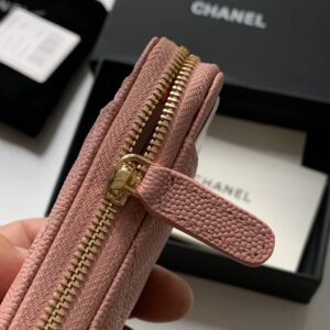 Alternative view of Chanel Zipped Coin Purse Pink Bag For Women 10.9cm/4.3in AP1650 Y33352 NI687