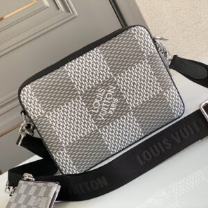 Alternative view of Louis Vuitton Trio Messenger Damier Graphite Plaster For Men, Men's Bags, Shoulder And Crossbody Bags 9.8in/ 25cm LV