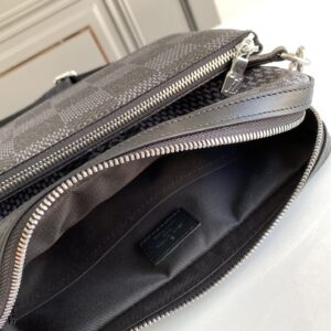 Alternative view of Louis Vuitton Trio Messenger Damier Graphite Black For Men, Men's Bags, Shoulder And Crossbody Bags 9.8in/ 25cm LV N50017