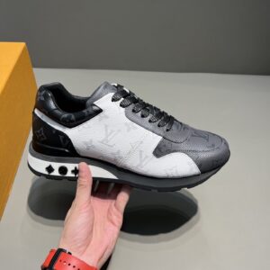 Alternative view of Louis Vuitton Run Away Sneaker Monogram Canvas Black/White/Grey For Men LV