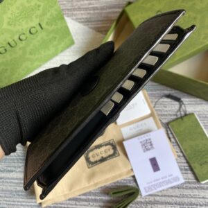 Alternative view of Gucci Marmont Long ID Wallet With Interlocking G Black For Men 7in/18cm GG