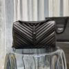Saint Laurent College Large Chain Bag Black With Metal Toned Hardware For Women 12.6in/32cm YSL 600278BRM081000
