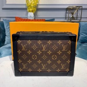 Alternative view of Louis Vuitton Soft Trunk Monogram Canvas For Women Shoulder And Crossbody Bags 9.4in/24cm