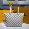 Louis Vuitton Lena MM Damier Azur Canvas For Women, Women’s Handbags, Shoulder Bags 11.8in/30cm LV N44040 - Image 4