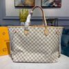 Louis Vuitton Neverfull GM Tote Bag 15.4in/ 39cm Rose Ballerine Pink Damier Azur Gold Hardware For Women N41604 - Image 5