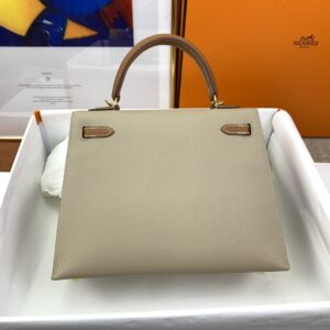 Alternative view of Hermes Kelly 25 Sellier Epsom Greige/Brown Bag For Women, Women's Handbags, Shoulder Bags 10in/25cm