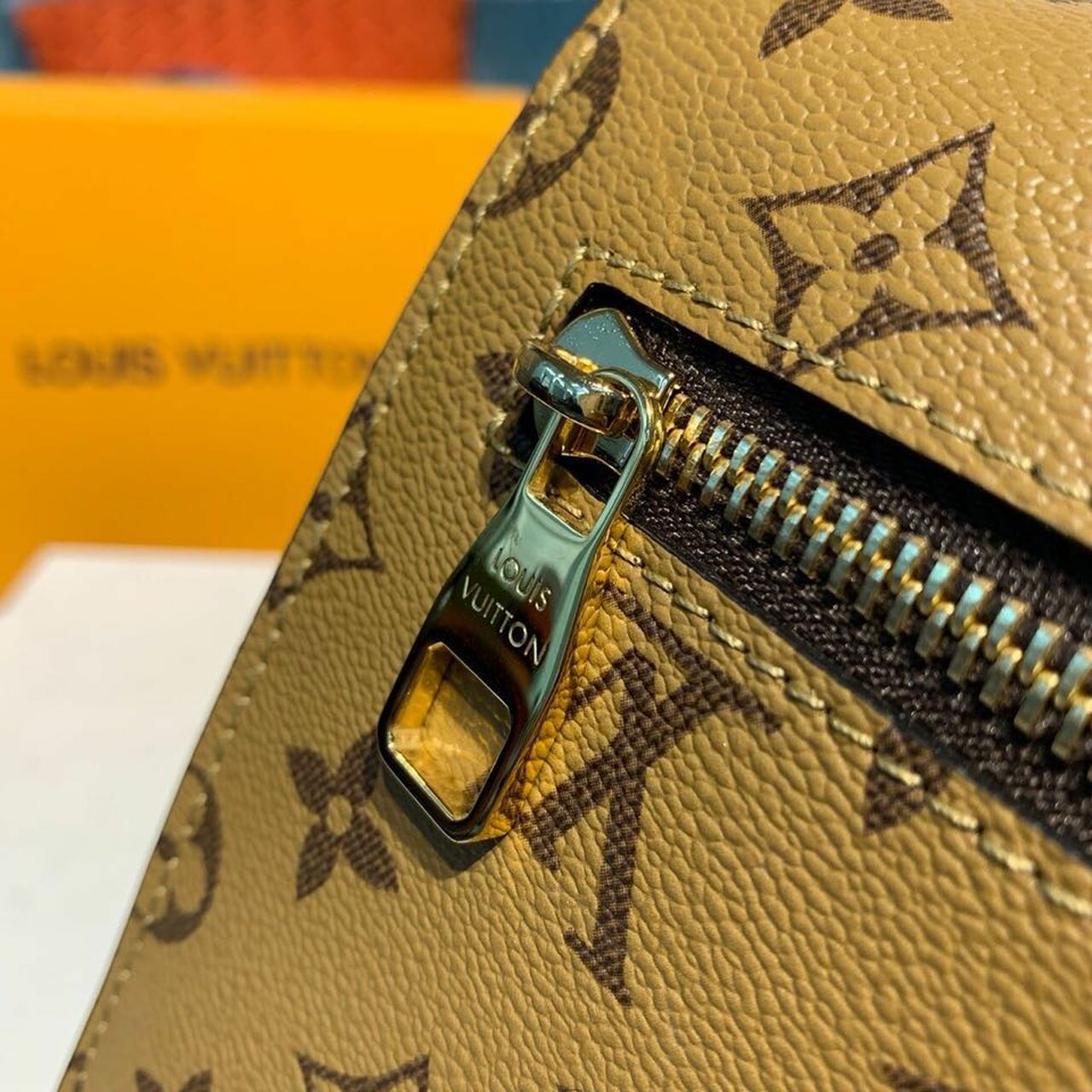 Louis Vuitton Pochette Metis Shoulder Bag 9.8in/ 25cm Brown Monogram Reverse Canvas Gold Hardware For Women M44876