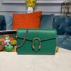 Gucci Dionysus Mini Chain Shoulder Bag 8in/ 20cm Emerald Green Metal Free Tanned Antique Silver Hardware For Women 401231 CAOGX 3120 - Image 3