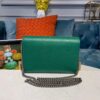 Gucci Dionysus Mini Chain Shoulder Bag 8in/ 20cm Emerald Green Metal Free Tanned Antique Silver Hardware For Women 401231 CAOGX 3120 - Image 5
