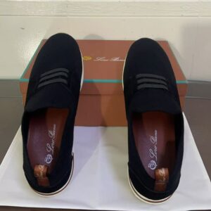 Alternative view of Loro Piana 360 Lp Flexy Walk Sneaker Black For Men FAI8159 - Size 42 EU - 8.5 US - 26 Cm - 10.2 In