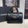 Chanel Trendy CC Bag Black For Women, Women's Handbags, Shoulder And Crossbody Bags 10.2in/26cm - Image 2