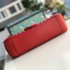 Gucci Marmont Small Matelassé Shoulder Bag Hibiscus Red Matelassé Chevron For Women 10in/26cm GG 443497 DTDIT 6433 - Image 4