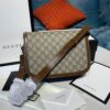 Gucci Horsebit 1955 Shoulder Bag Beige/Ebony GG Supreme Canvas With Brown For Women 9.8in/25cm GG ‎602204 92TCG 8563 - Image 8