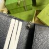 Gucci Horsebit 1955 Wallet With Chain Beige And Blue For Women 7.5in/19cm GG - Image 5