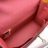 Hermes Kelly 28 Sellier Epsom Pink Bag For Women, Women's Handbags, Shoulder Bags 11in/28cm - Image 9