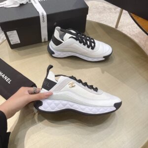 Alternative view of Chanel Sneakers Beige For Women, Women's Shoes 0.4in/1cm G35617