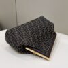 Fendi First Large Brown Canvas For Women, Women's HandBags, Shoulder And Crossbody Bags 12.6in/32cm FF 8BP129 - Image 2