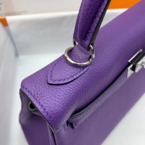 Alternative view of Hermes Kelly 25 Retourne Togo Purple Bag For Women, Women's Handbags, Shoulder Bags 10in/25cm