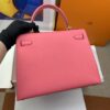 Hermes Kelly 28 Sellier Epsom Pink Bag For Women, Women's Handbags, Shoulder Bags 11in/28cm - Image 8