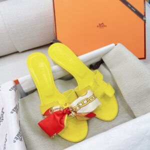 Alternative view of Hermes Oasis Sandal Turmeric Yellow For Women, Women's Shoes H151215Z 71365