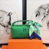 Hermes Bride A Brac Case Green Bag For Women, Women's Handbags, Shoulder Bags 9.8in/25cm