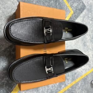 Alternative view of Louis Vuitton Monte Carlo Mocassin Black For Men LV - Size 45 EU - 11 US - 28 Cm - 11 In