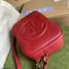 Gucci Soho Small Disco Bag Red For Women, Women's Bags, Shoulder And Crossbody Bags 8in/21cm GG 308364 - Image 7
