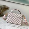Louis Vuitton Croisette Damier Azur Canvas Pink For Women, Women's Handbag, Shoulder And Crossbody Bags 9.8in/25cm LV N50053 - Image 3