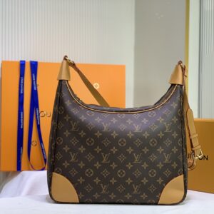 Alternative view of Louis Vuitton Boulogne 35 Monogram Canvas For Women, Women's Handbags, Shoulder And Crossbody Bags 13.8in/35cm LV M51260