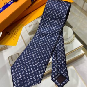Alternative view of Louis Vuitton Monogram Classic Tie Marine LV Men Tie M70953