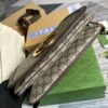 Gucci Blondie Medium Shoulder Bag 11.4in/ 29cm Beige/ Ebony GG Supreme Canvas Gold Hardware For Women ‎699210 96IWG 8745 - Image 11