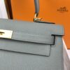 Hermes Kelly 28 Sellier Epsom Grey Bag For Women, Women's Handbags, Shoulder Bags 11in/28cm - Image 2
