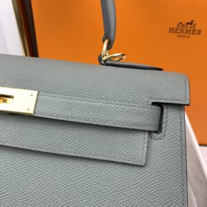 Alternative view of Hermes Kelly 28 Sellier Epsom Grey Bag For Women, Women's Handbags, Shoulder Bags 11in/28cm