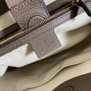 Alternative view of Gucci Ophidia Jumbo GG Medium Tote Camel And Ebony Jumbo Canvas For Women 15in/38cm GG