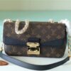 Louis Vuitton Marceau Monogram Canvas Black For Women, Women's Handbags, Shoulder and Crossbody Bags 9.6in/24.5cm LV M46126 - Image 4