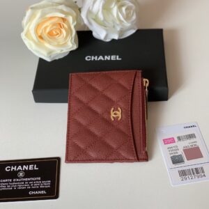 Alternative view of Chanel Flat Card Holder Red Bag For Women 11.5cm/4.5in
