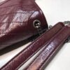 Saint Laurent Niki Baby Chain Bag In Crinkled Vintage Burgundy For Women 8.2in/21cm YSL 6331600EN046475 - Image 2