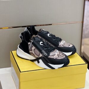 Fendi Flow Sneakers Black For Men