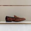 Gucci Men's Jordan GG Velvet Loafer Brown For Men 430088-9JT80-2091 - Image 7