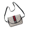 Gucci Ophidia GG Small Shoulder Bag Dark Blue/Beige For Women, Women's Bags 9.1in/23cm GG - Image 3