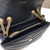 Saint Laurent Loulou Small Chain Bag In Matelassé "Y" Black For Women 9.8in/23cm YSL 494699DV7271000 - Image 7
