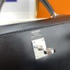 Hermes Kelly 25 Black Bag For Women, Women's Handbags, Shoulder Bags 10in/25cm - Image 8