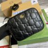 Gucci Matelasse Shoulder Bag Black For Women, Women's Bags 8.5in/22cm GG 702234 UM8HG 1046 - Image 8