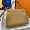 Hermes Kelly 28 Evercolor Gold Bag For Women, Women's Handbags, Shoulder Bags 11in/28cm - Image 7