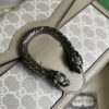 Gucci Dionysus Small Shoulder Bag 10in/ 25cm Beige/ White GG Supreme Canvas Palladium Hardware For Women 499623 UULBN 9683 - Image 11